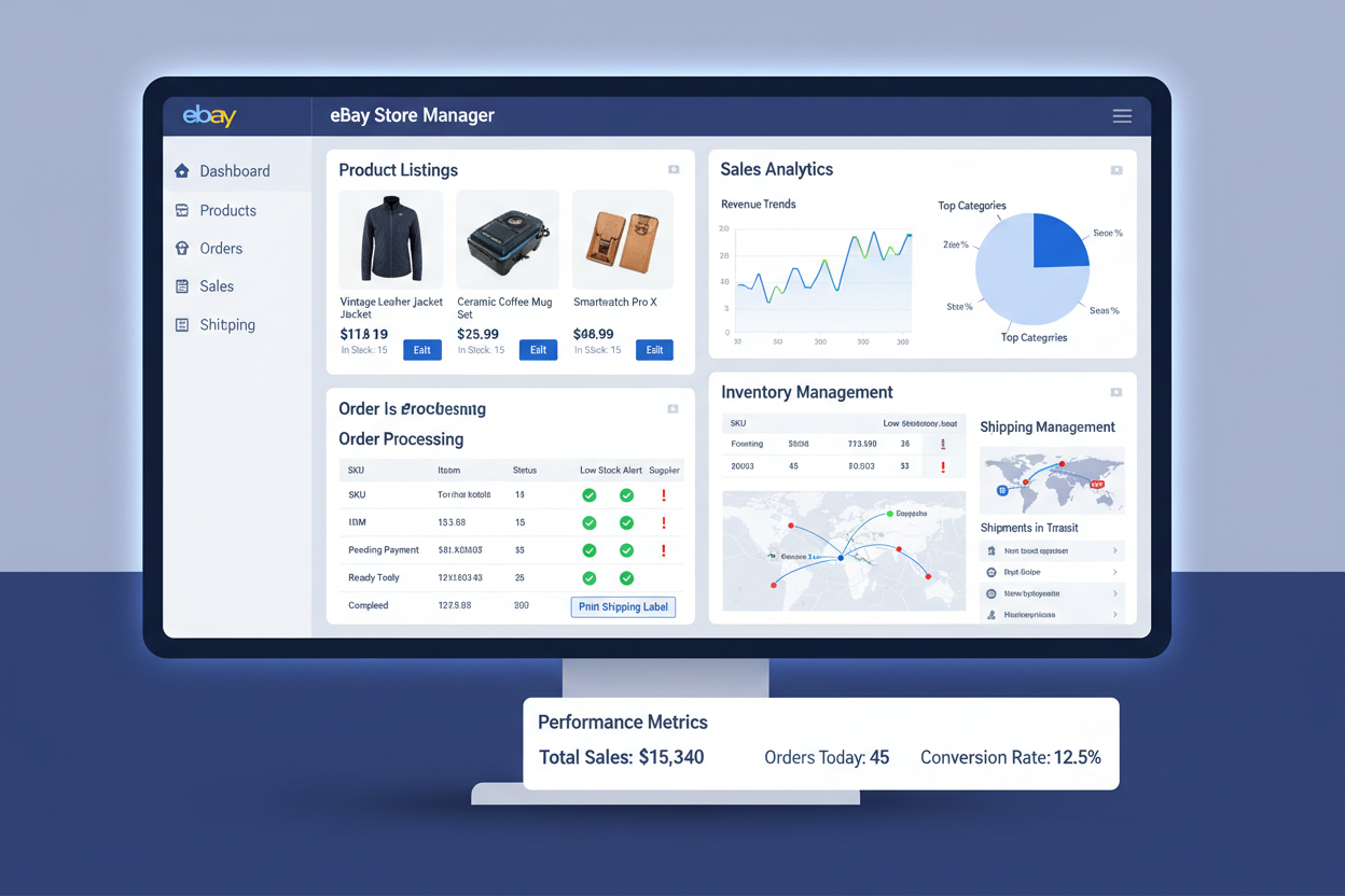 ebay store Management